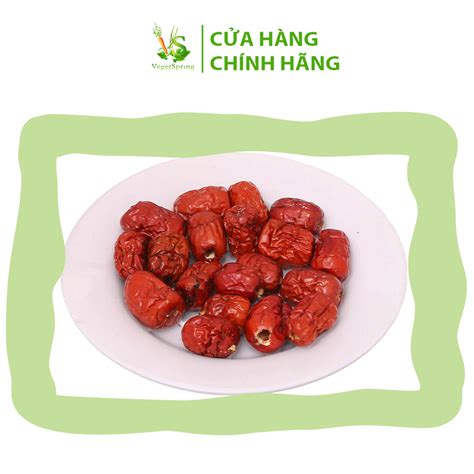 Táo Tàu Trung Quốc Đỏ Không Hạt 500g/1kg | vegespring.vn