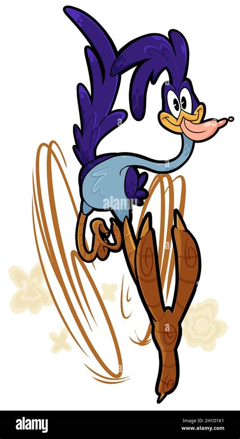 Road runner cartoon looney Cut Out Stock Images & Pictures - Alamy