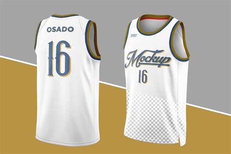 Premium PSD | Basketball jersey mockup