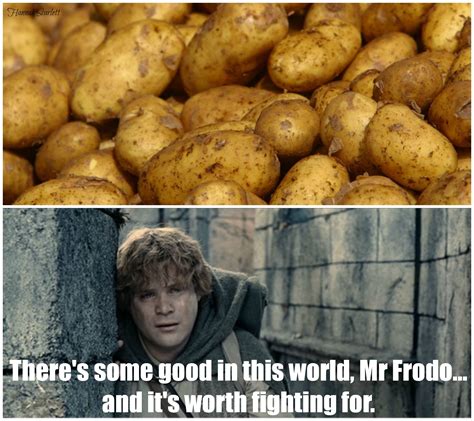 LOTR Potato Meme