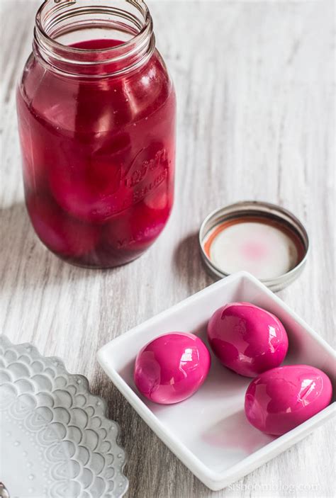 Beet Pickled Eggs (Deviled too!) - Sis. Boom. Blog!