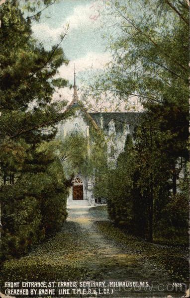 Front Entrance to St. Francis Seminary Milwaukee, WI