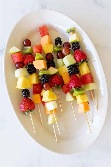 Fun and Festive Fresh Fruit Skewers | Julie Blanner