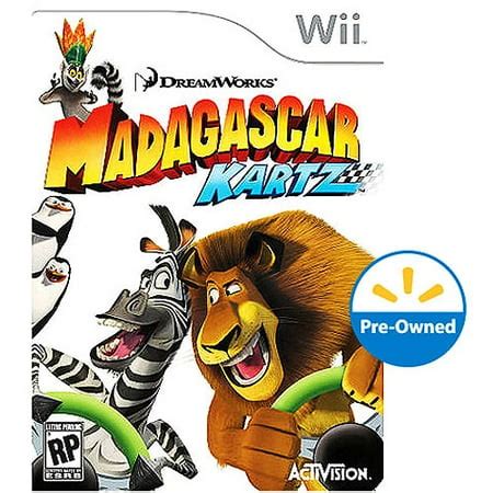 Madagascar Kartz - Game Only (Wii) - Pre-Owned - Walmart.com