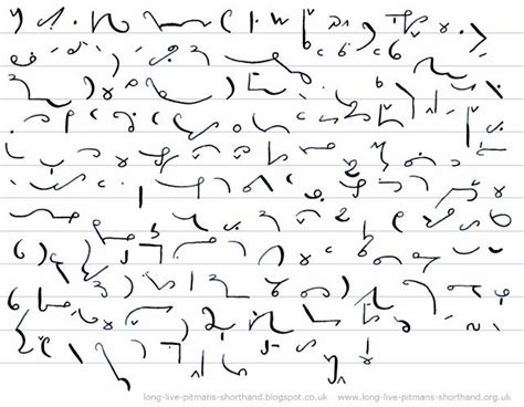 Long Live Pitman's Shorthand! BlogSpot | Shorthand writing, Pitman ...