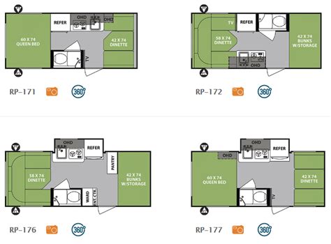 Small Camper Trailer Floor Plans - floorplans.click