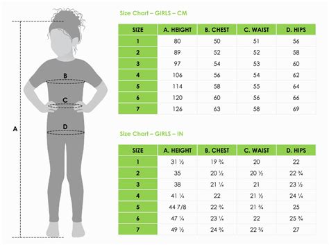 Kids Size Chart – Style Arc