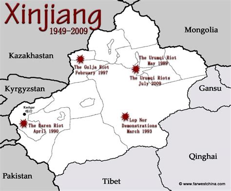 A Recent History of Unrest in Xinjiang | Xinjiang: Far West China