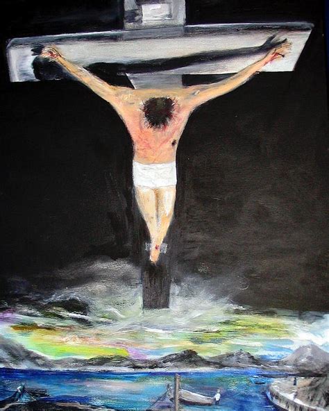 Jesus The Ultimate Sacrifice Painting by Rick Todaro - Pixels