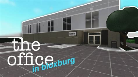 Bloxburg Blush Office