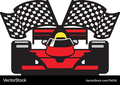 Racing car Royalty Free Vector Image - VectorStock