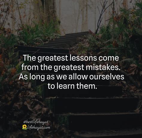 We Make Mistakes And Learn - 25 Motivational Life Quotes - Best Life Hayat