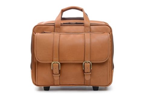 Leather Rolling Briefcases | Gene's Luggage