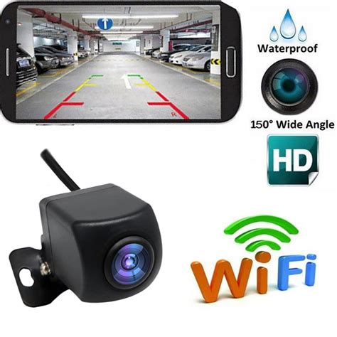 Wireless Backup Camera HD WIFI Rear View Camera for Car, Vehicles, WiFi ...