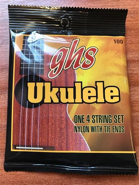 GHS Baritone Ukulele Strings | Nylon/Bronze Wound Strings