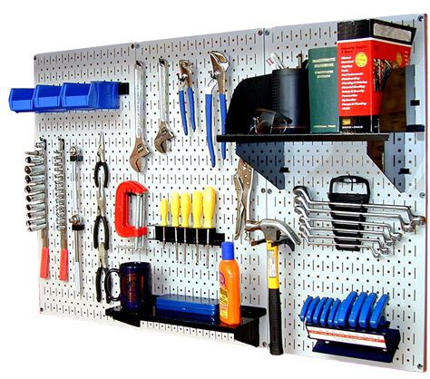 Wall Control Standard Workbench Metal Pegboard Tool Organizer | Shop ...