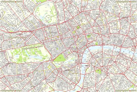 London top tourist attractions map - Free detailed map of Central ...