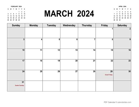 2024 March Calendar Free Printable Images Free - Calendar 2024 In English