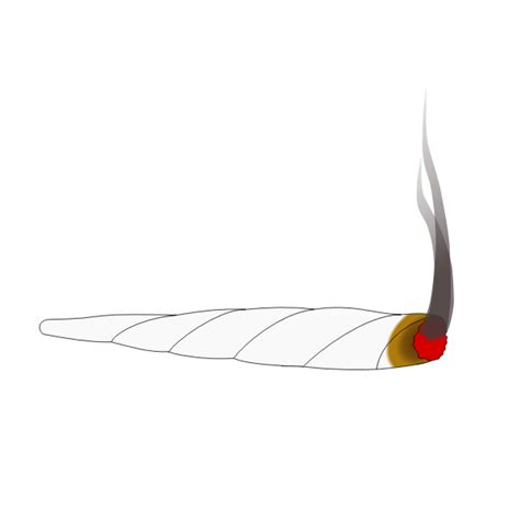 Animation of a Joint Cannabis | Free SVG