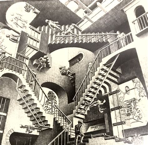 These are confusing times. | Escher art, Escher stairs, Mc escher ...