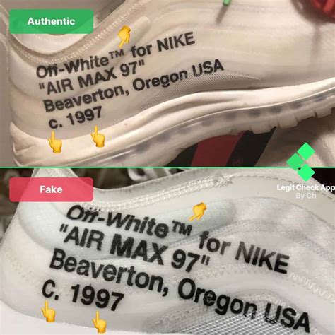 Air Max 97 Off-White: Real Vs Fake Guide (2024) - Legit Check By Ch