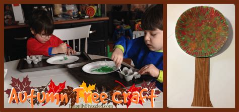 Autumn Tree Craft | Happily Frazzled