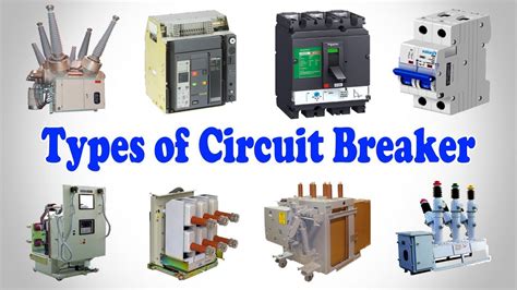 Types of Circuit Breaker and its Application in Substation Protection