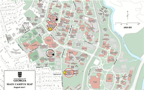 University of Georgia Campus Map – Center for Cyber-Physical Systems