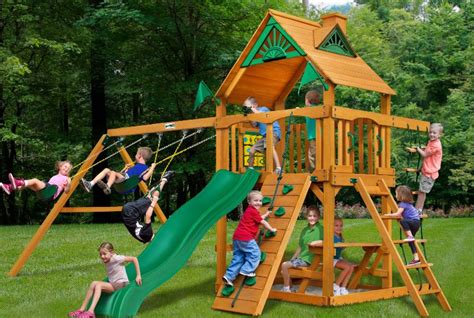 Cedar Summit Wooden Swing Set under $1300 (Usually over $2000)