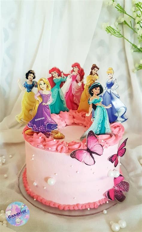 Disney Princess Cake | Disney princess cake, Disney princess birthday ...