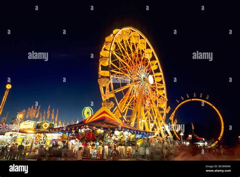 MIDWAY RIDES AT THE MINNESOTA STATE FAIR IN ST.PAUL, MINNESOTA INCLUDES ...