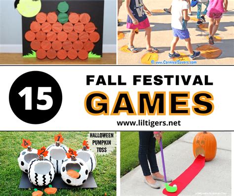 45 Best Fall Festival Games Ideas - Lil Tigers Lil Tigers