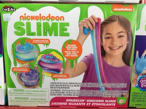 Sparkling Unicorn Slime Kit | Nickelodeon slime, Slime kit, Slime