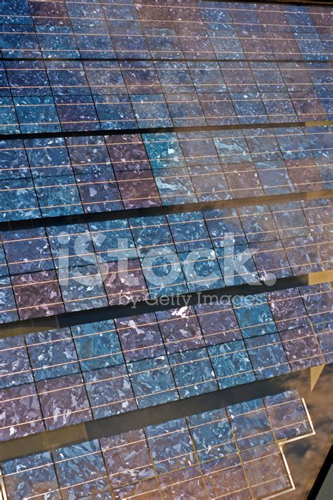 Polycrystalline Solar Photovoltaic Cells Stock Photo | Royalty-Free ...