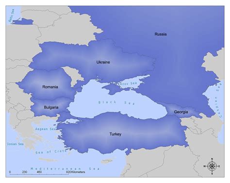 Mediterranean Sea World Map