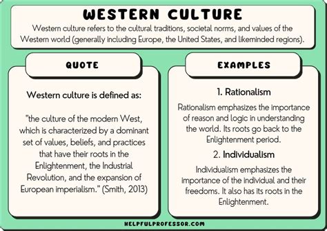 Western Culture - 10 Examples, Characteristics & Values (2025)