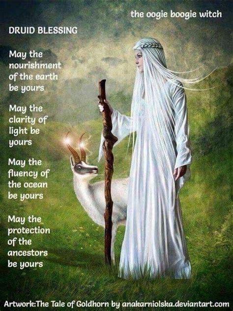 Druid blessing | Druid, Celtic druids, Magick