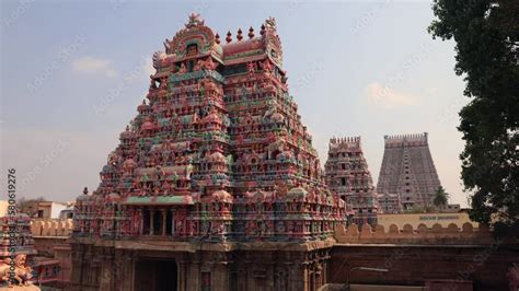 Ranganathaswamy Temple, Srirangam. Trichy (Tiruchirapalli), Tamil Nadu ...