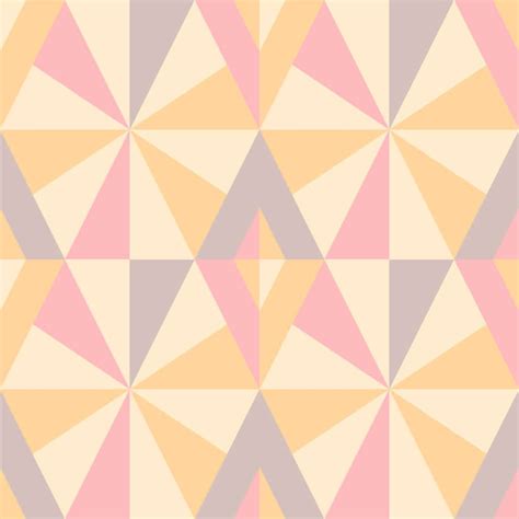 Retro geometric Wallpaper - Peel and Stick or Non-Pasted