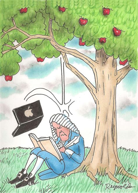 Gravity Newton Apple / Michelle Lana Illustration Blog: February 2007 ...