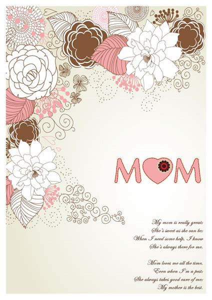 Mom Birthday Card Template - Professional Design Template