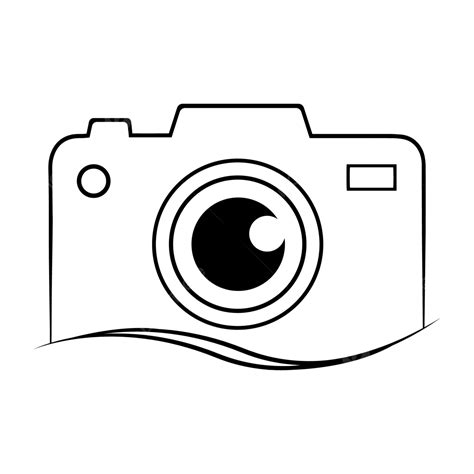 Black Photography Camera Icon Logo, Camera Icon Logo, Camera Logo ...