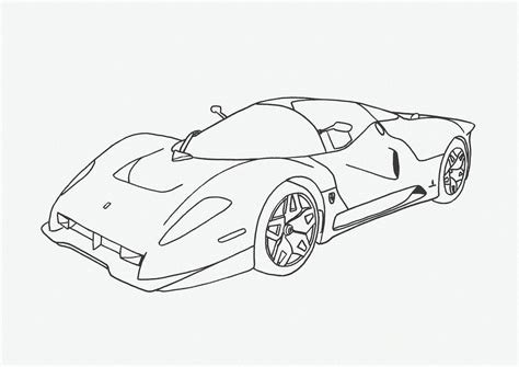 Car Coloring Pages Free Download