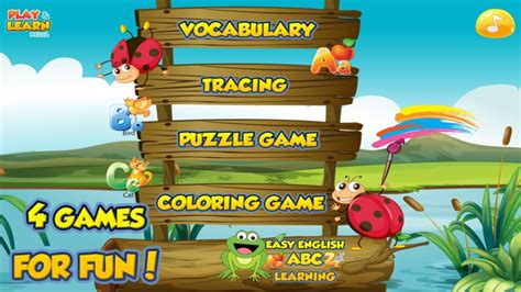 Easy English ABC Learning Game by Thavorn Parnmee