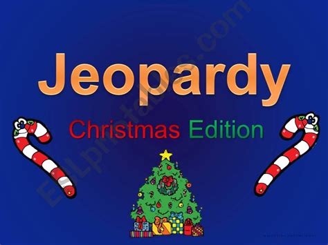 Free Christmas Jeopardy Powerpoint Template - Free Templates Printable