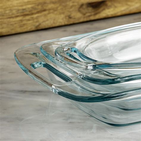 Pyrex 6-Piece Easy-Grab Glass Bakeware Set – Nortram Retail