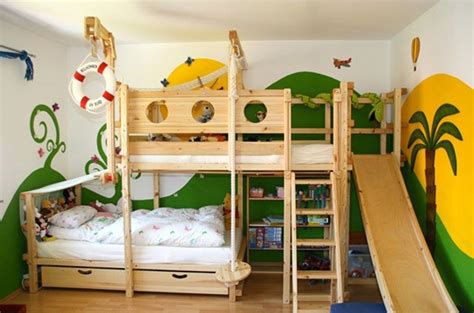 19 Captivating Ideas For Bunk Bed With Slide That Everyone Will Adore