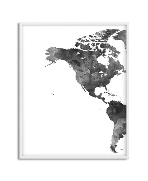 World Map Watercolor Print World Map Set of 3 Watercolor - Etsy