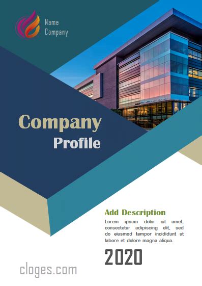 Editable Simple Company Profile Template Word