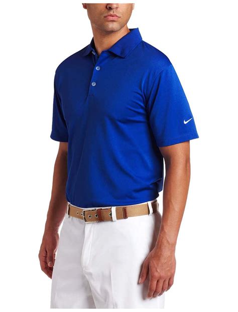 Nike Men's Dri-Fit Stretch UV Tech Golf Polo Shirt - Walmart.com ...